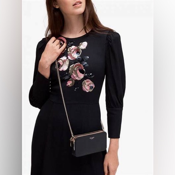 Kate Spade Margaux Double Zip Mini Crossbody New - Picture 5 of 8